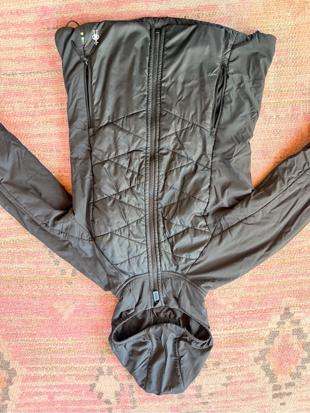 Smartwool Women's Black Quilted Hooded Jacket